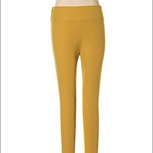 Mustard one size fits all lularoe leggings